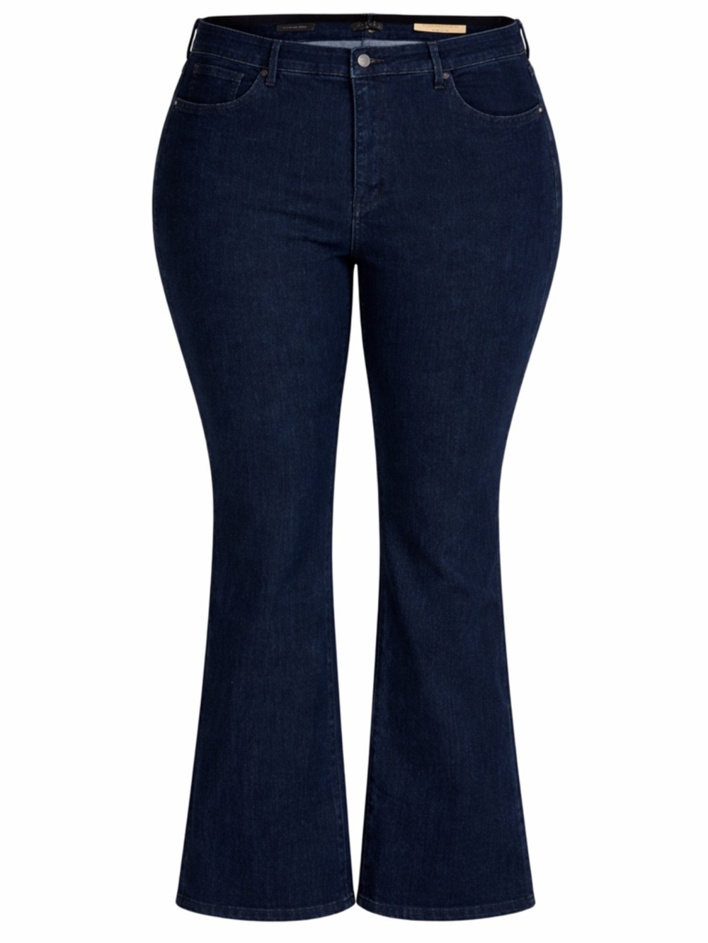 NYDJ High Rise Billie Mini Boot Cut Jeans in Highway Dark Wash Size 24WP NWT